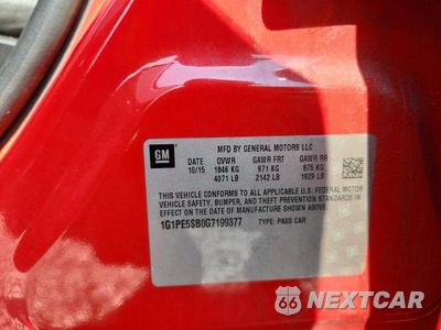 Zdjęcie 12 z 12 samochodu: 2016 CHEVROLET CRUZE LIMITED LT VIN:1G1PE5SB0G7199377 - miniatura