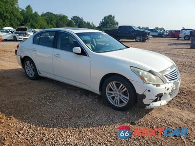Czwarte zdjęcie samochodu z boku: 2011 INFINITI G25 SEDAN BASE VIN:JN1DV6APXBM831098 - miniatura
