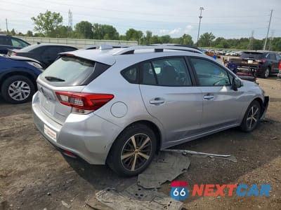 Trzecie zdjęcie samochodu z tyłu: 2021 SUBARU IMPREZA PREMIUM VIN:4S3GTAV60M3714255 - miniatura
