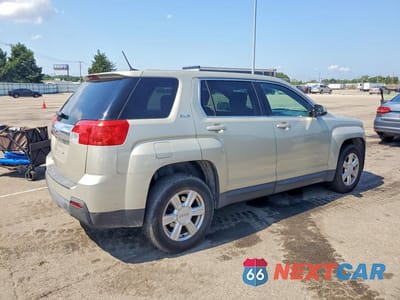 Trzecie zdjęcie samochodu z tyłu: 2014 GMC TERRAIN SLE VIN:2GKALMEK4E6323872 - miniatura
