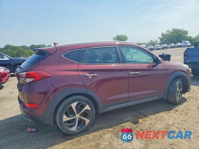 Trzecie zdjęcie samochodu z tyłu: 2016 HYUNDAI TUCSON LIMITED VIN:KM8J3CA28GU231031 - miniatura