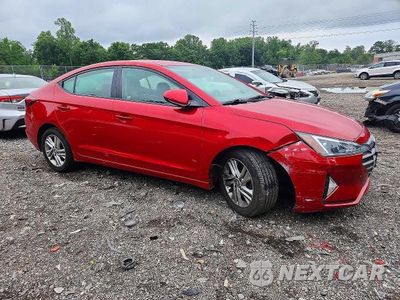 Czwarte zdjęcie samochodu z boku: 2020 HYUNDAI ELANTRA SEL VIN:5NPD84LFXLH632495 - miniatura