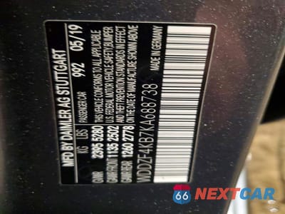 Zdjęcie 13 z 13 samochodu: 2019 MERCEDES-BENZ E 300 4MATIC VIN:WDDZF4KB7KA688738 - miniatura