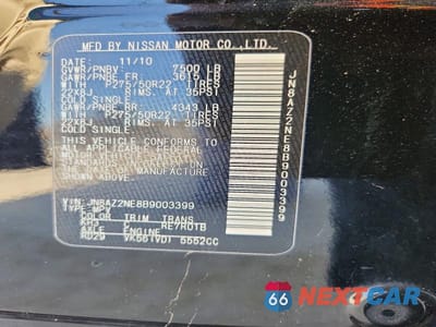 Zdjęcie 13 z 13 samochodu: 2011 INFINITI QX56 BASE VIN:JN8AZ2NE8B9003399 - miniatura