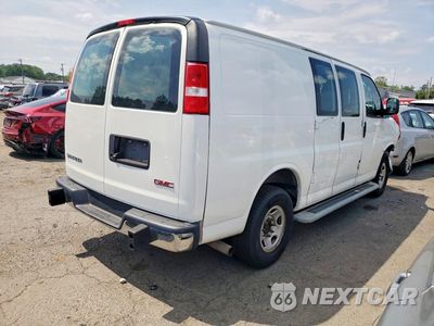 Trzecie zdjęcie samochodu z tyłu: 2020 GMC SAVANA 2500 CARGO DELIVERY VAN VIN:1GTW7AFG7L1264251 - miniatura