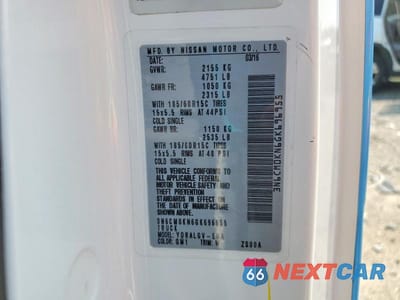Zdjęcie 13 z 13 samochodu: 2016 NISSAN NV200 SV VIN:3N6CM0KN6GK696955 - miniatura