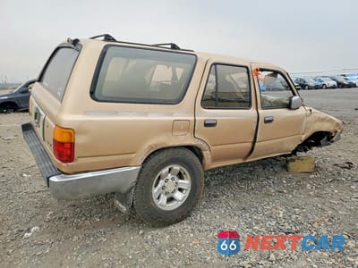Trzecie zdjęcie samochodu z tyłu: 1991 TOYOTA 4RUNNER VN39 SR5 VIN:JT3VN39W7M0050663 - miniatura