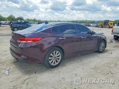 Trzecie zdjęcie samochodu z tyłu: 2017 KIA OPTIMA EX VIN:5XXGU4L34HG127053 - miniatura