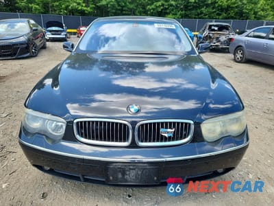 Piąte zdjęcie samochodu w środku: 2003 BMW 745 LI VIN:WBAGN63413DR09490 - miniatura