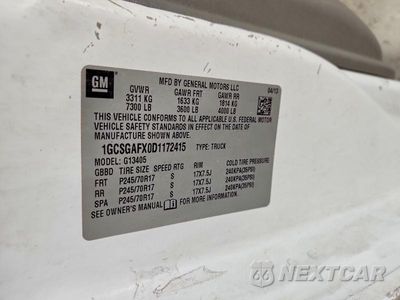 Zdjęcie 13 z 13 samochodu: 2013 CHEVROLET EXPRESS G1500 VIN:1GCSGAFX0D1172415 - miniatura