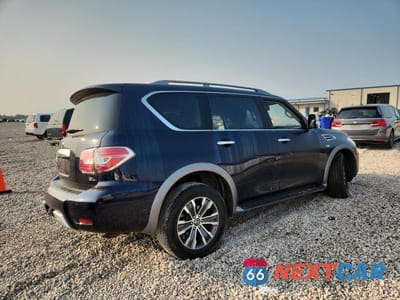 Trzecie zdjęcie samochodu z tyłu: 2018 NISSAN ARMADA SL VIN:JN8AY2NC0JX500359 - miniatura