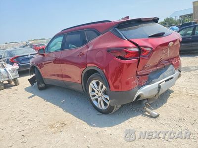Drugie zdjęcie samochodu z przodu: 2019 CHEVROLET BLAZER 3LT VIN:3GNKBDRSXKS649774 - miniatura