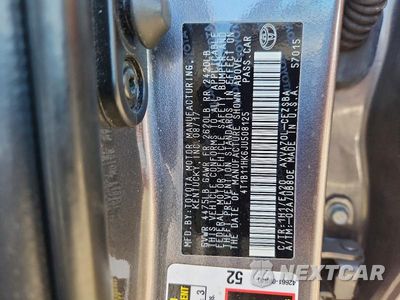 Zdjęcie 13 z 13 samochodu: 2018 TOYOTA CAMRY SE VIN:4T1B11HK6JU508125 - miniatura