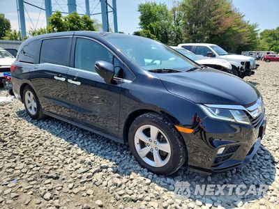 Czwarte zdjęcie samochodu z boku: 2019 HONDA ODYSSEY EXL VIN:5FNRL6H70KB009157 - miniatura