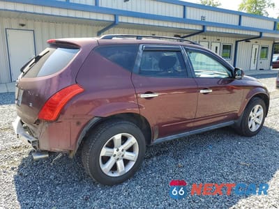 Trzecie zdjęcie samochodu z tyłu: 2006 NISSAN MURANO S VIN:JN8AZ08T56W419755 - miniatura