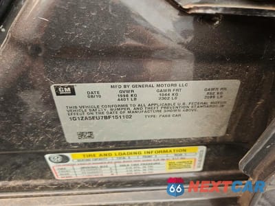 Zdjęcie 12 z 12 samochodu: 2011 CHEVROLET MALIBU LS VIN:1G1ZA5EU7BF151102 - miniatura