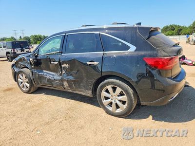Drugie zdjęcie samochodu z przodu: 2016 ACURA MDX ADVANCE VIN:5FRYD4H97GB050292 - miniatura