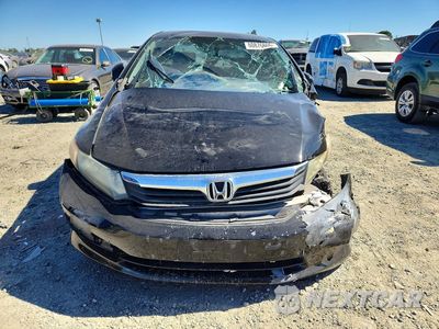 Piąte zdjęcie samochodu w środku: 2012 HONDA CIVIC LX VIN:19XFB2F52CE343374 - miniatura