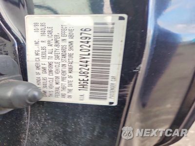 Zdjęcie 10 z 10 samochodu: 2000 HONDA 2DCV VIN:1HGEJ8244YL024976 - miniatura