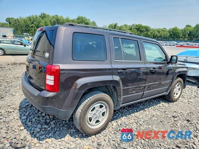 Trzecie zdjęcie samochodu z tyłu: 2014 JEEP PATRIOT SPORT VIN:1C4NJRBB4ED828834 - miniatura