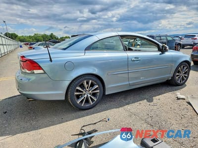 Trzecie zdjęcie samochodu z tyłu: 2010 VOLVO C70 T5 VIN:YV1672MC3AJ091762 - miniatura