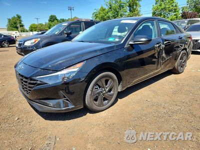 2022 HYUNDAI ELANTRA BLUE KMHLM4AJ9NU019299 - główne zdjęcie licytacji z USA - miniatura
