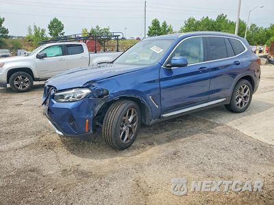 2022 BMW X3 SDRIVE30I WBX47DP08NN171974 - główne zdjęcie licytacji z USA - miniatura