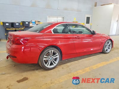 Trzecie zdjęcie samochodu z tyłu: 2018 BMW 430XI VIN:WBA4Z3C51JEC55812 - miniatura