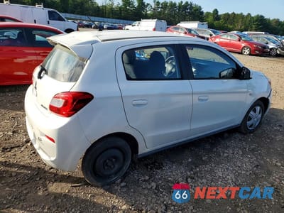 Trzecie zdjęcie samochodu z tyłu: 2017 MITSUBISHI MIRAGE ES VIN:ML32A3HJ1HH004644 - miniatura