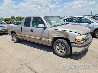 Czwarte zdjęcie samochodu z boku: 2001 CHEVROLET SILVERADO C1500 VIN:2GCEC19V111239970 - miniatura