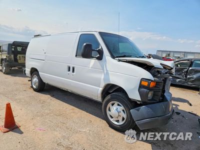 Czwarte zdjęcie samochodu z boku: 2014 FORD E150 DELIVERY VAN VIN:1FTNE1EW7EDA93643 - miniatura
