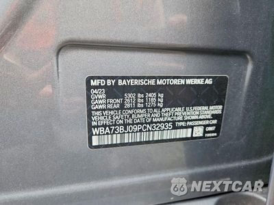 Zdjęcie 12 z 12 samochodu: 2023 BMW 540 XI VIN:WBA73BJ09PCN32935 - miniatura