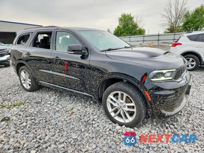 Czwarte zdjęcie samochodu z boku: 2021 DODGE DURANGO GT VIN:1C4RDJDG2MC765823 - miniatura