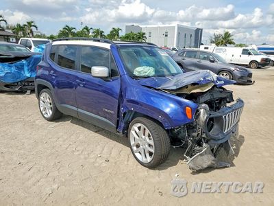 Czwarte zdjęcie samochodu z boku: 2021 JEEP RENEGADE LATITUDE VIN:ZACNJCBB7MPM43262 - miniatura