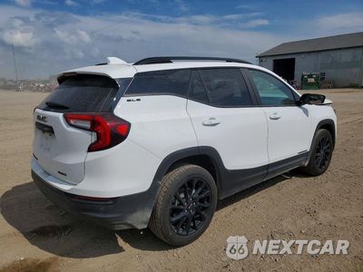 Trzecie zdjęcie samochodu z tyłu: 2023 GMC TERRAIN SLE VIN:3GKALTEG6PL212597 - miniatura