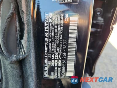 Zdjęcie 12 z 12 samochodu: 2006 MERCEDES-BENZ C 350 VIN:WDBRF56H26F736071 - miniatura