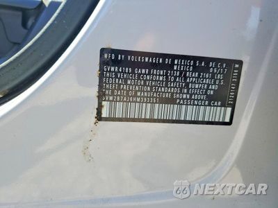 Zdjęcie 13 z 13 samochodu: 2017 VOLKSWAGEN JETTA S VIN:3VW2B7AJ6HM393351 - miniatura