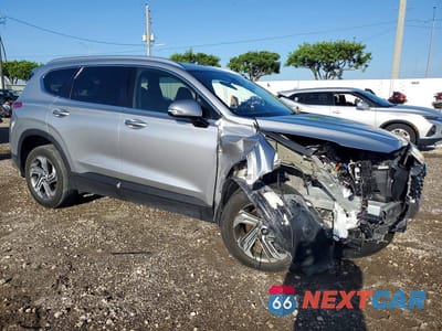 Czwarte zdjęcie samochodu z boku: 2023 HYUNDAI SANTA FE SEL VIN:5NMS24AJ7PH648284 - miniatura