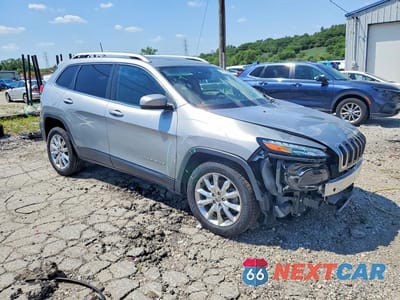 Czwarte zdjęcie samochodu z boku: 2016 JEEP CHEROKEE LIMITED VIN:1C4PJLDS7GW281746 - miniatura