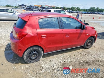 Trzecie zdjęcie samochodu z tyłu: 2015 MITSUBISHI MIRAGE DE VIN:ML32A3HJXFH037266 - miniatura