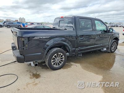 Trzecie zdjęcie samochodu z tyłu: 2018 FORD F150 SUPERCREW VIN:1FTEW1CP2JKD69905 - miniatura