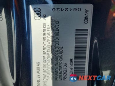 Zdjęcie 12 z 12 samochodu: 2026 AUDI A6 PREMIUM PLUS VIN:WAU55CFN9TN033661 - miniatura