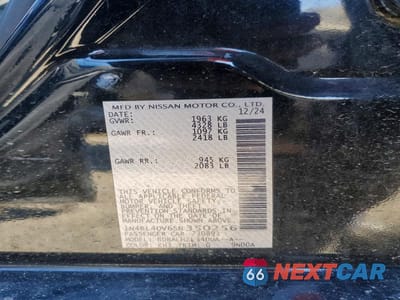 Zdjęcie 12 z 12 samochodu: 2025 NISSAN ALTIMA SV VIN:1N4BL4DV6SN350256 - miniatura