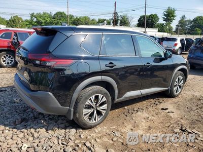 Trzecie zdjęcie samochodu z tyłu: 2021 NISSAN ROGUE SV VIN:5N1AT3BB3MC676874 - miniatura