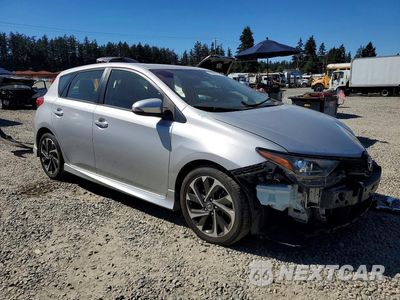 Czwarte zdjęcie samochodu z boku: 2017 TOYOTA COROLLA IM BASE VIN:JTNKARJE8HJ535163 - miniatura