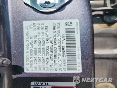 Zdjęcie 13 z 13 samochodu: 2021 HONDA CR-V EX VIN:2HKRW1H58MH418813 - miniatura