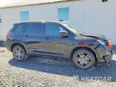 Czwarte zdjęcie samochodu z boku: 2019 HONDA PASSPORT EXL VIN:5FNYF8H53KB009330 - miniatura