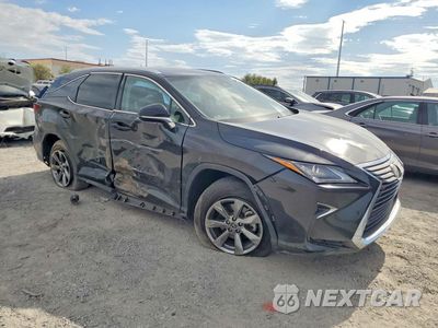 Czwarte zdjęcie samochodu z boku: 2018 LEXUS RX 350 L VIN:JTJGZKCA1J2001701 - miniatura