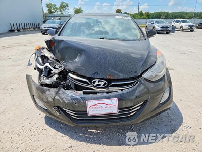 Piąte zdjęcie samochodu w środku: 2013 HYUNDAI ELANTRA LIMITED VIN:KMHDH4AE6DU844999 - miniatura