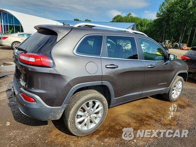 Trzecie zdjęcie samochodu z tyłu: 2014 JEEP CHEROKEE LIMITED VIN:1C4PJMDS6EW184041 - miniatura